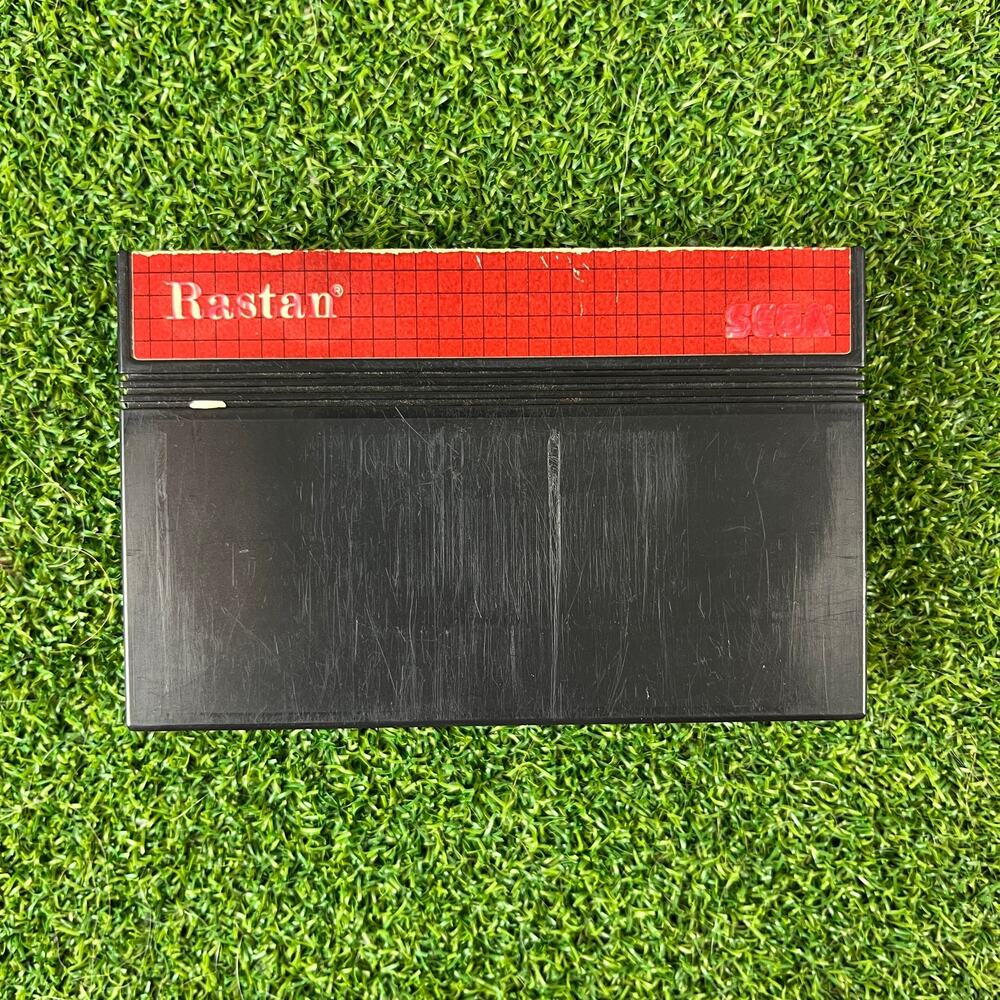 Vintage 1988 Rastan Sega Master System Game Cartridge